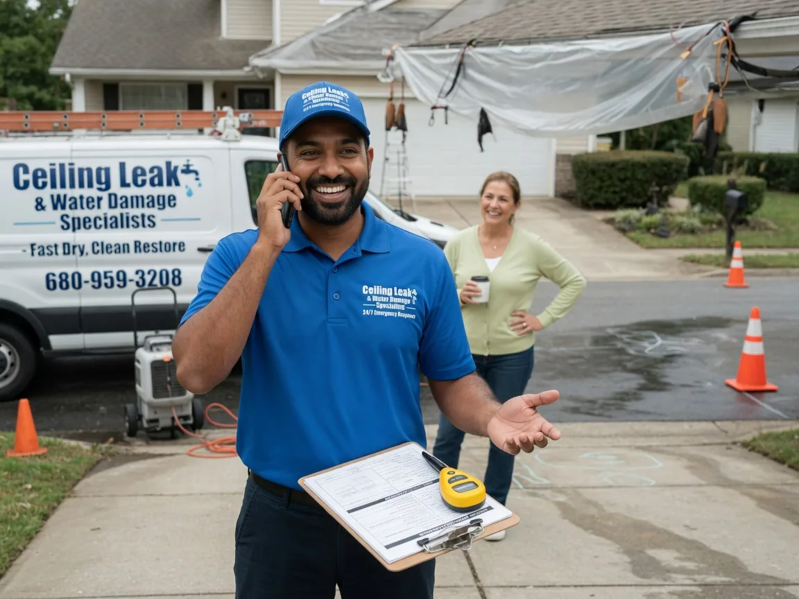 Ceiling Leak Cleanup Douglas, ND FAQs